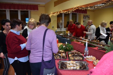 Wernisaż wystawy świątecznej